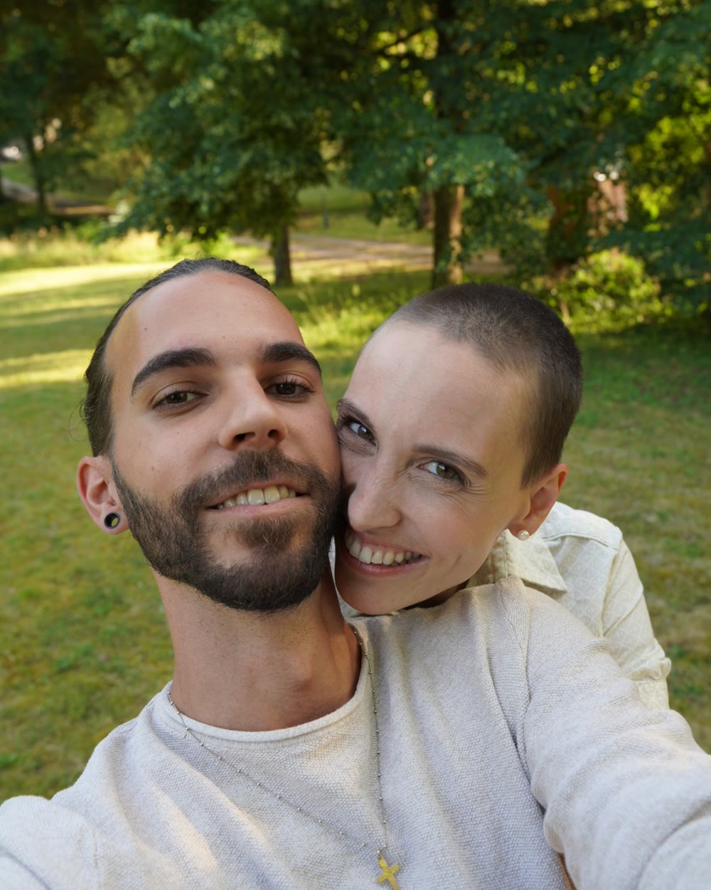 Anna und Steven zusammen